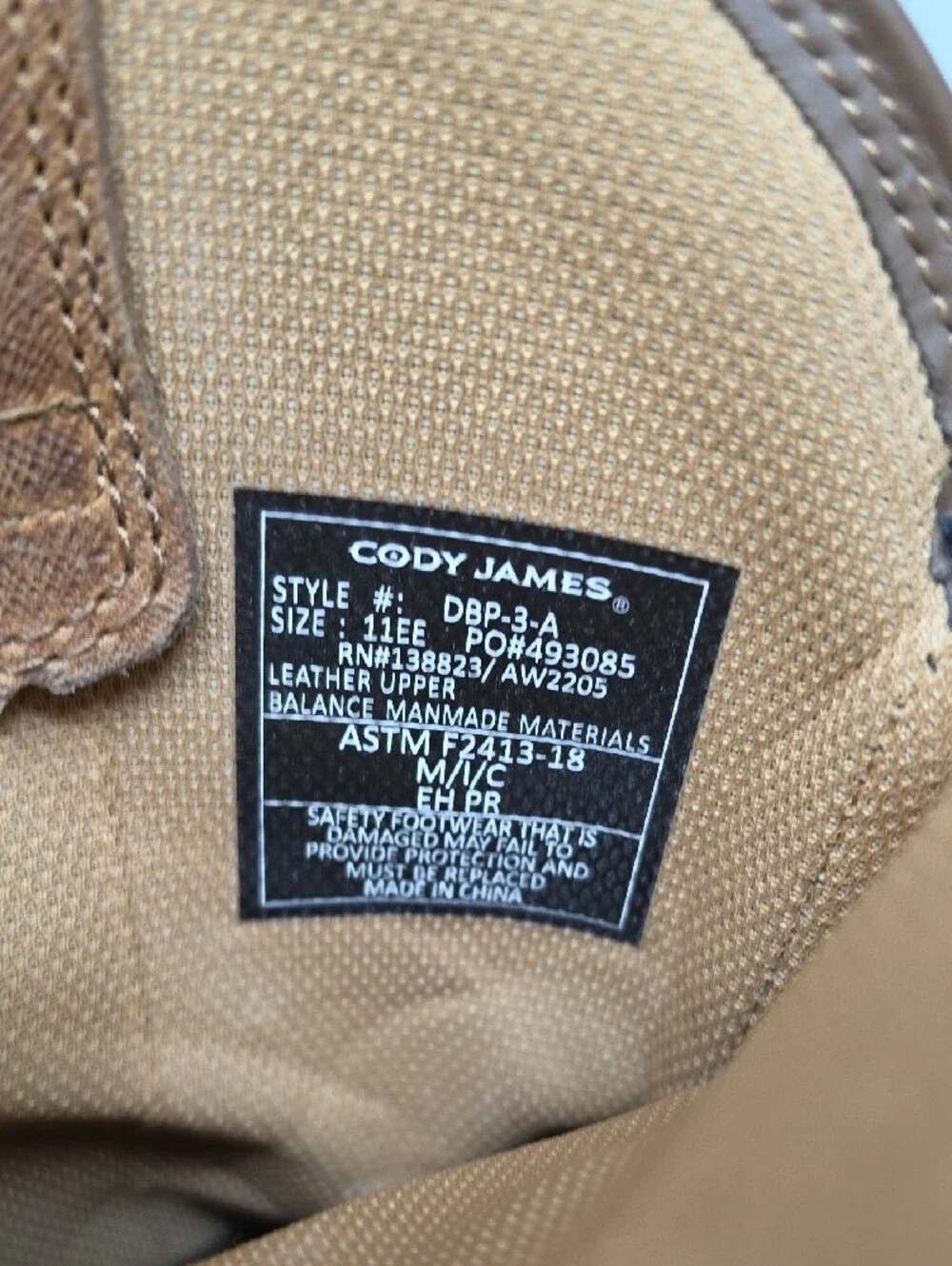 Cody James Men's 11